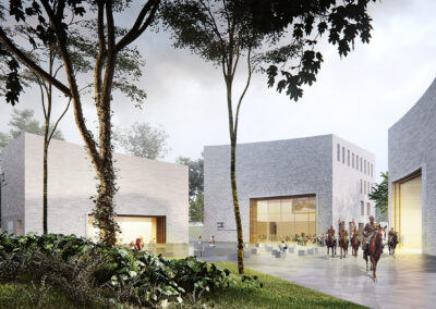 Wizualizacja nowego budynku Muzeum - PARK