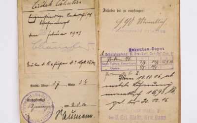 Zdjęcia, listy, pocztówki dokumenty związane z służbą Wielkopolan w armii pruskiej