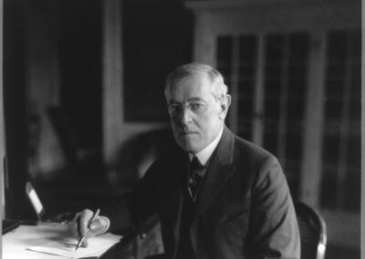 Woodrow Wilson, 1918, Biblioteka Kongresu USA