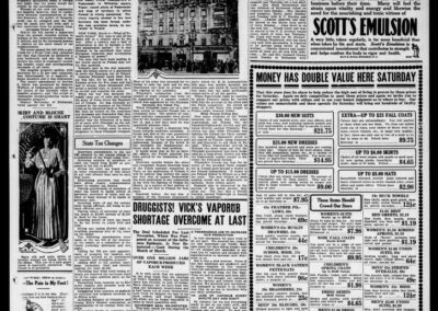 Winieta Great Falls Daily Tribune z 1 stycznia 1919, Biblioteka Kongresu USA