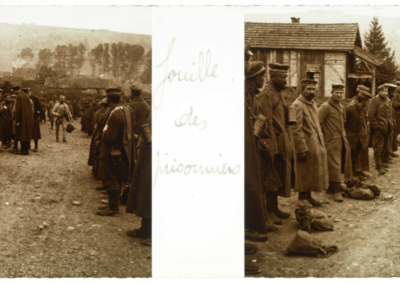 Zdjęcie przedstawiające jeńcow niemieckich, Verdun 1916, La Contemporaine Library