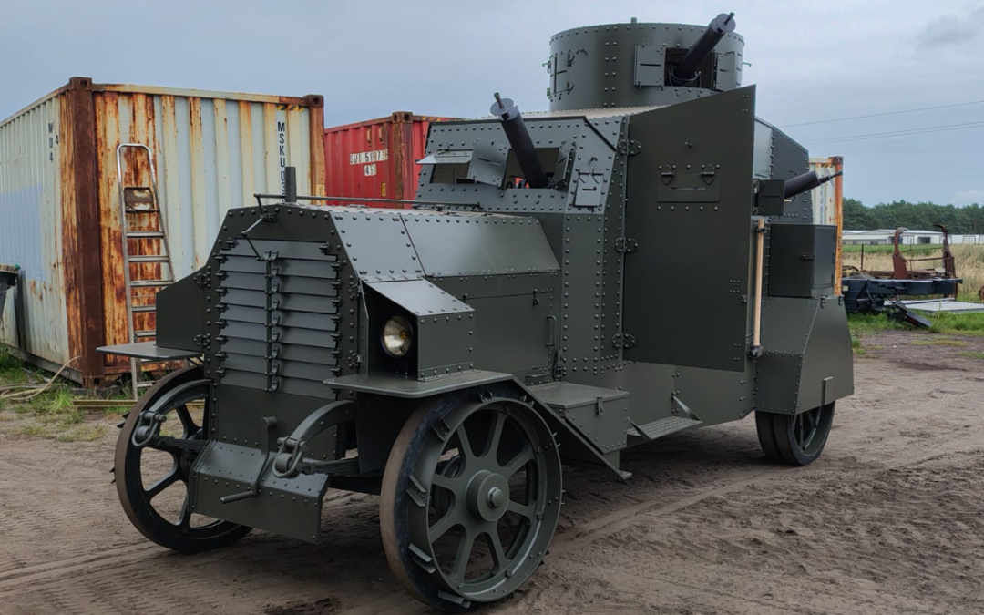 Replika wozu pancernego Ehrhardt M17 gotowa!